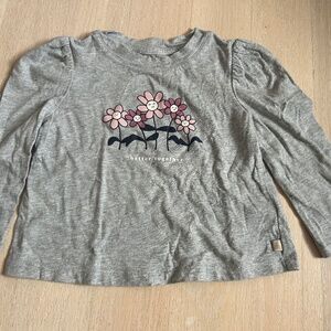 Gap Kids Flower Long Sleeve tee - 2t NWOT